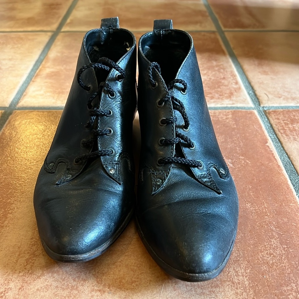 Vintage Leather Booties